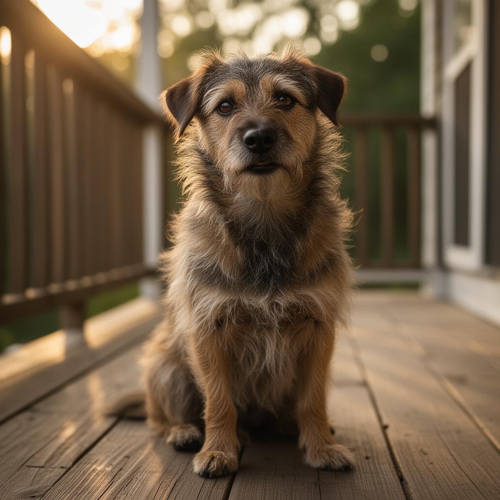 Biscuit — rescue dog in the Second Chance Snacks community