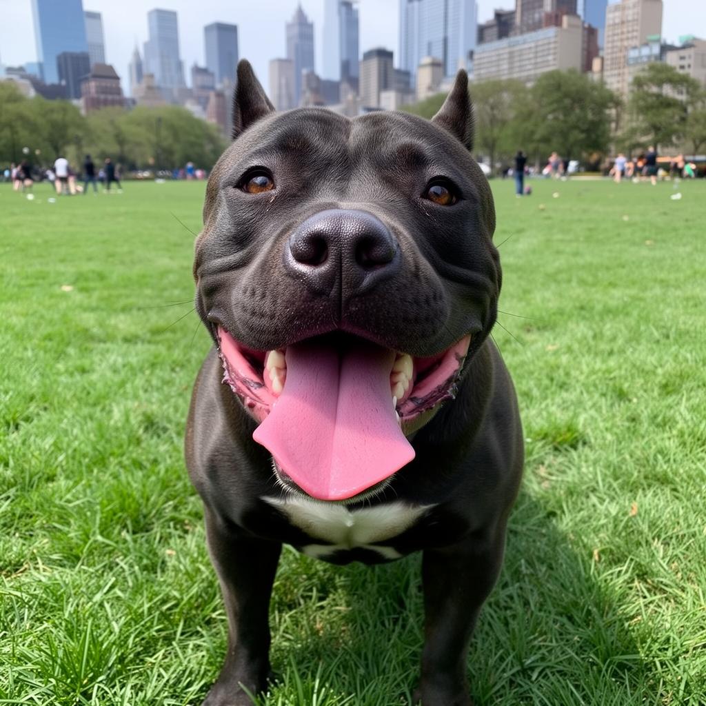Scout — rescue dog in the Second Chance Snacks community