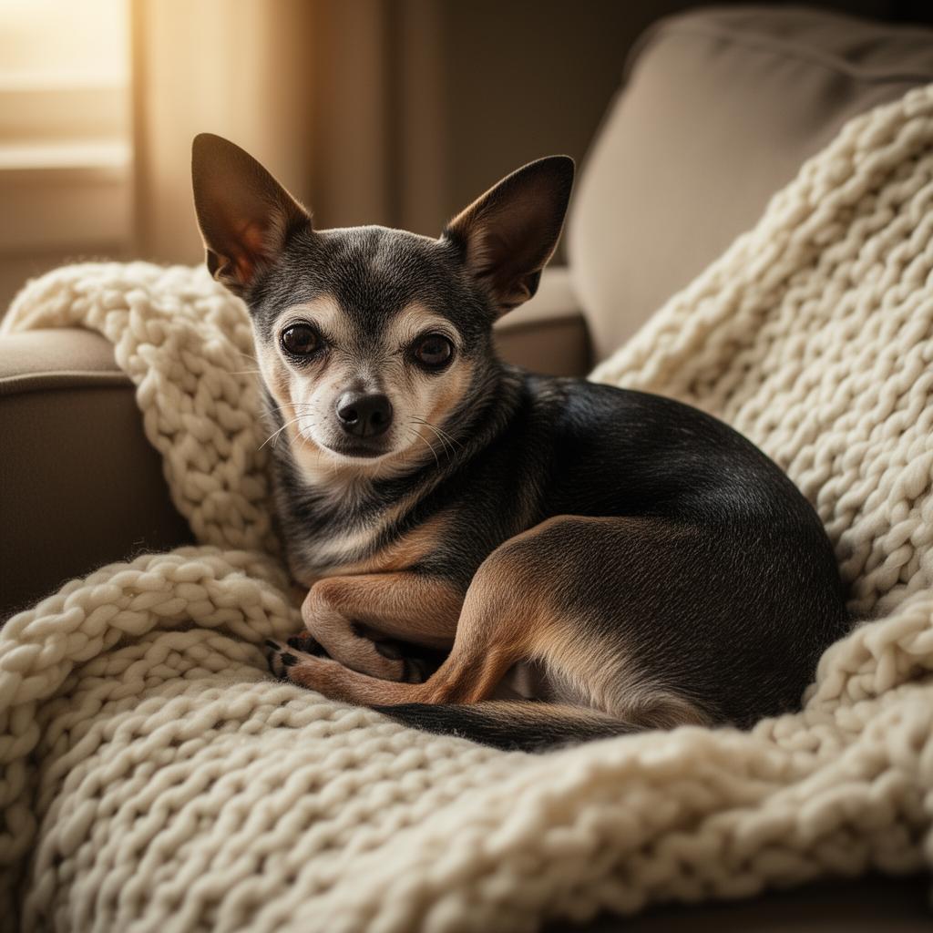 Luna — rescue dog in the Second Chance Snacks community